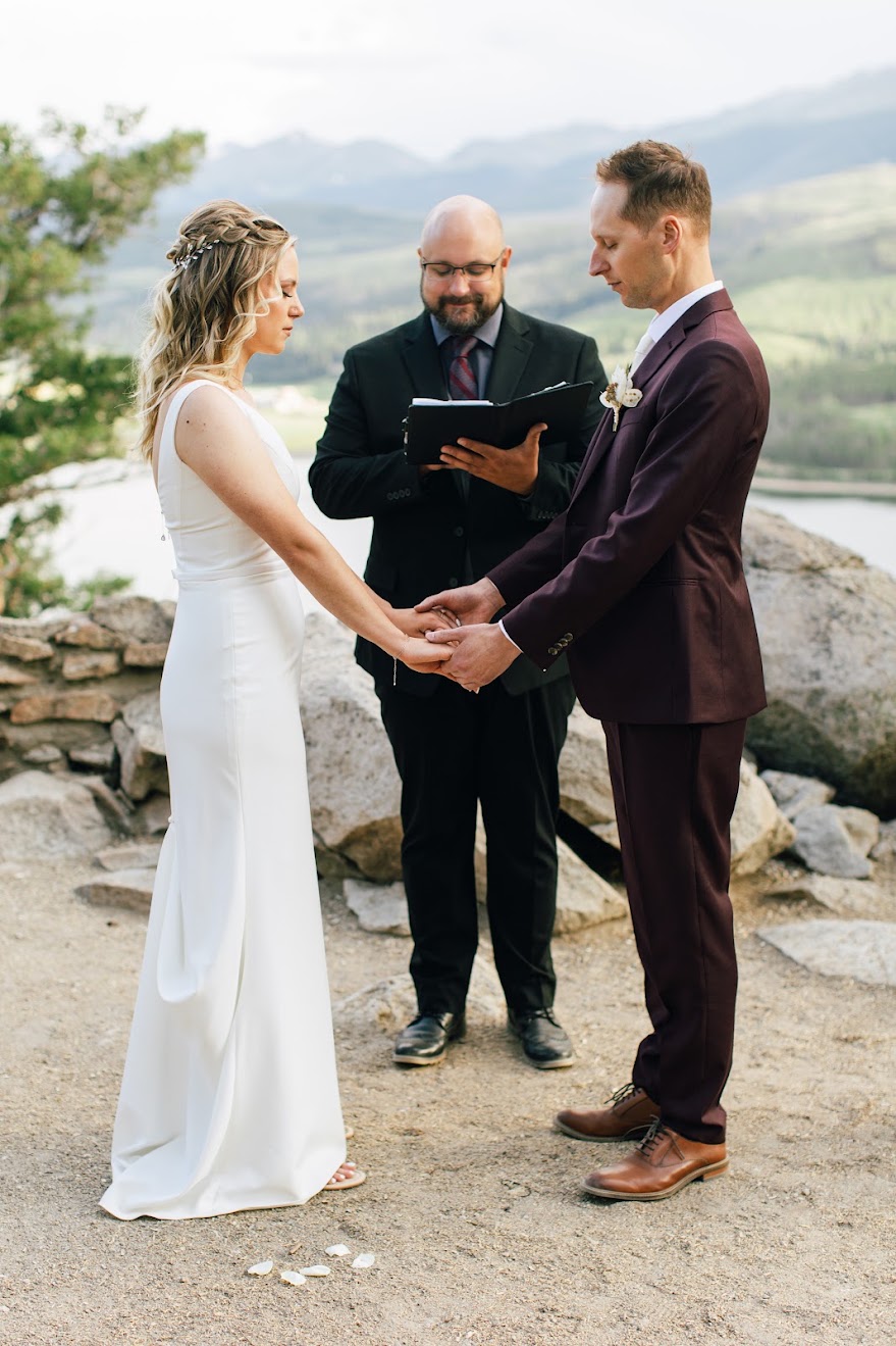 Hand in hand, saying yes